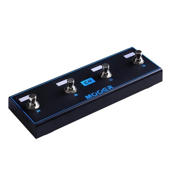 Mooer ASC4 (SD30/SD50A/SD75 Amfilerle Uyumlu) Wireless Footswitch
