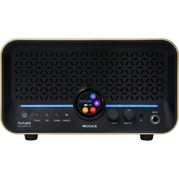 Mooer F15iLIIGL Şarjlı Akıllı Gitar Amfisi (Imperial Gold)