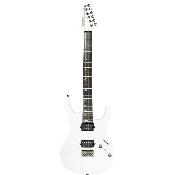 Mooer MMT100PWH Elektro Gitar (Pearl White)