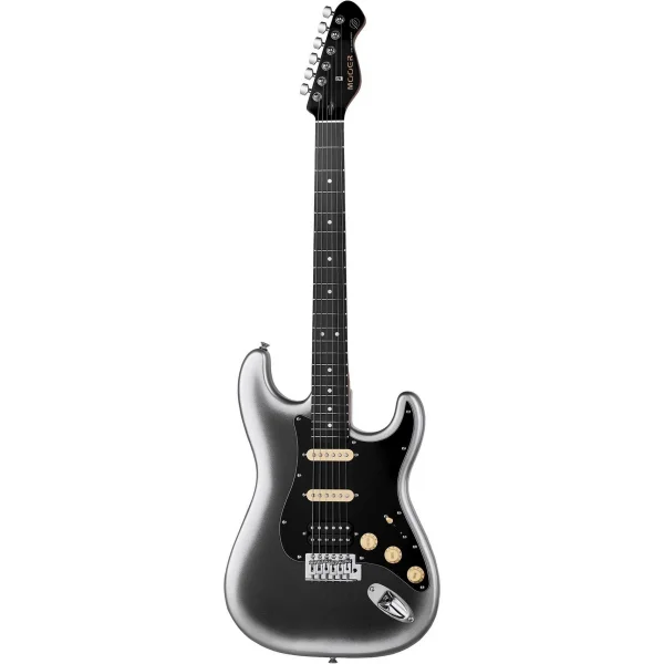 Mooer MSC10 Pro Elektro Gitar (Dark Silver)