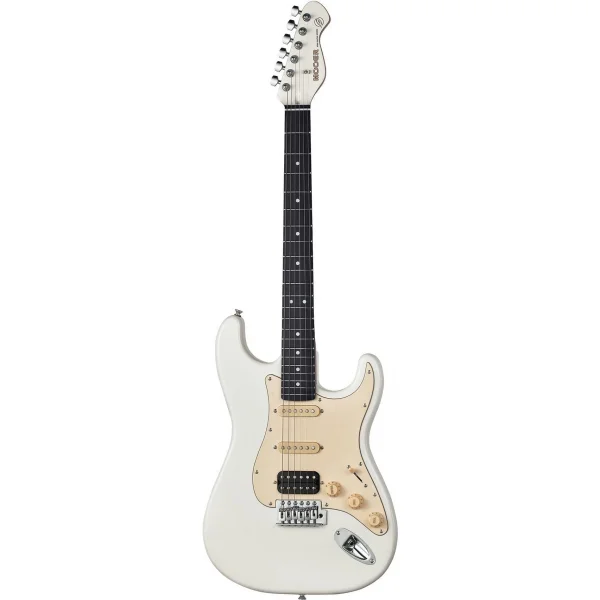 Mooer MSC10 Pro Elektro Gitar (Vintage White)
