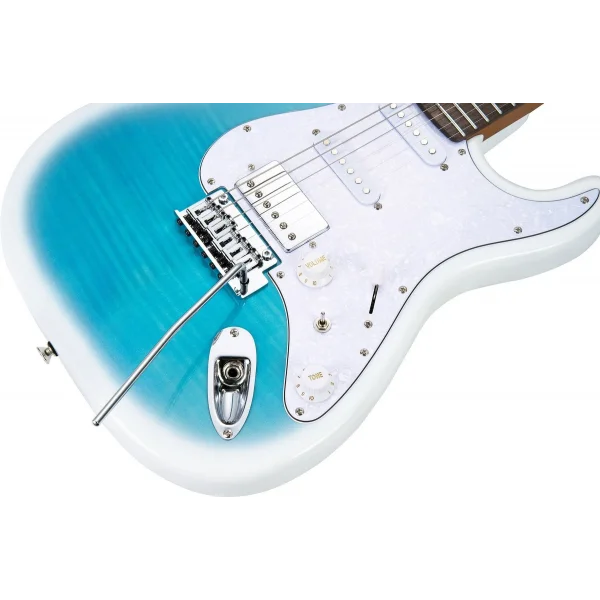 Mooer MSC41ProDBL Elektro Gitar (Dreamy Blue)