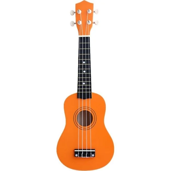 Moon AU02OR Soprano Ukulele (Turuncu Renk Çantalı)
