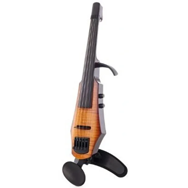 NS DESIGN WAV5-VN-AB Polar Piezo Manyetikli Transparan Amberburst Elektro Keman