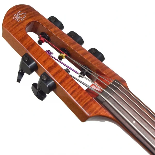 NS DESIGN WAV5C-CO-AB / Amber burst, Polar Piezo Manyetikli, Tripod Stand, Pizz/Arco Switch, Coform Klavye Elektro Çello