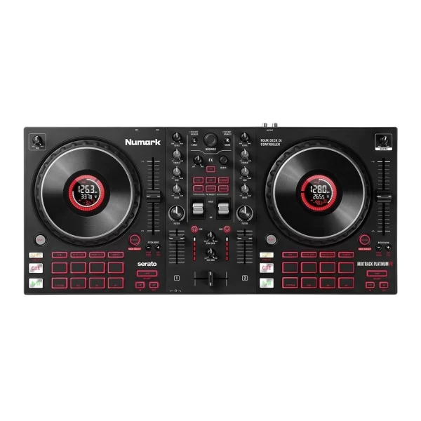 Numark Mixtrack Platinum FX | 4-Kanal, Renkli ekranlı Serato DJ kontroller