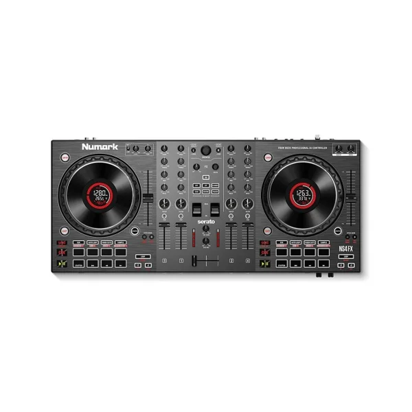 Numark NS4FX Yeni Nesil 4-Kanal, Renkli ekranlı Serato DJ kontroller