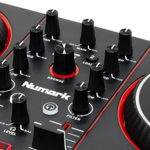 Numark Party Mix III 3. nesil LED Aydınlatmalı, Mobil cihaz uyumlu DJ kontroller