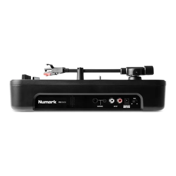 Numark PT01 Scratch Klasik tasarımlı, pilli, hoparlörlü USB scratch pikap