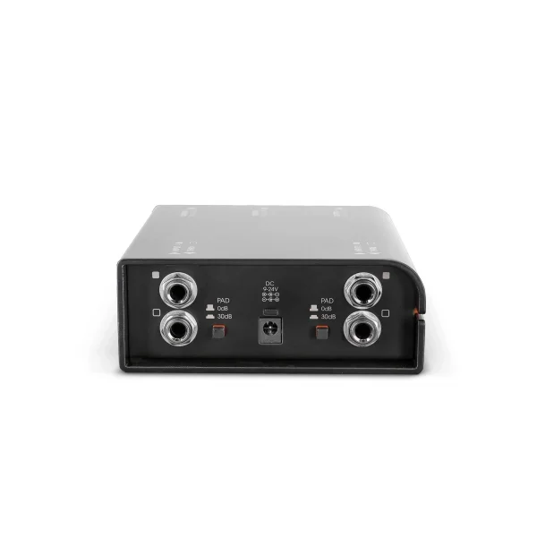 Palmer RIVER INN Aktif 2-kanal DI box (Gitar/bas/klavye/synthesizerlar için)