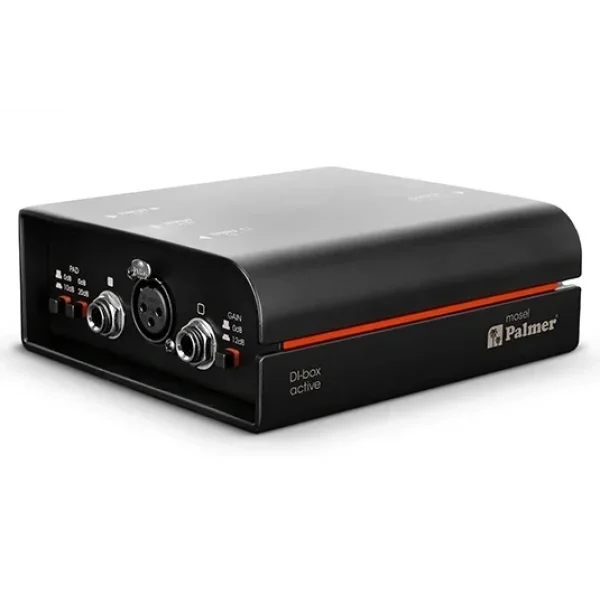 Palmer RIVER MOSEL Aktif 1-kanal DI box (Gitar/bas/klavye/sintetizatörler için)