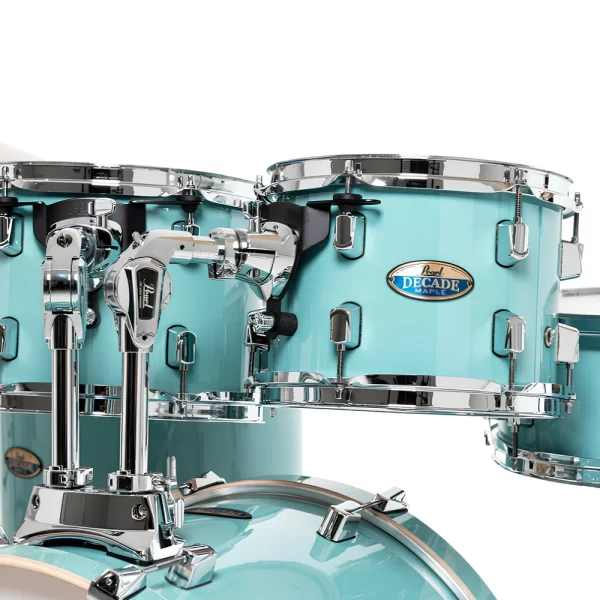 PEARL DMP905/C884 Decade Maple Turkuaz 5 Parça (20B/10T/12T/14F/14S) Aksamlı Akustik Davul Seti