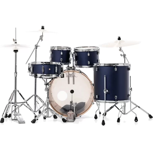 PEARL DMP925S/C207 Decade Maple Ultramarine Velvet 5 Parça (22B/10T/12T/16F/14S) Aksamlı Akustik Davul Seti