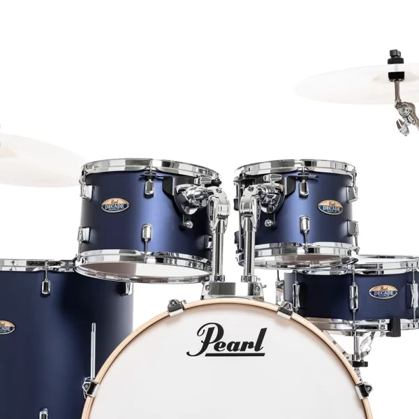 PEARL DMP925S/C207 Decade Maple Ultramarine Velvet 5 Parça (22B/10T/12T/16F/14S) Aksamlı Akustik Davul Seti