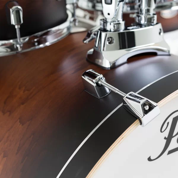 PEARL DMP926S/C260 Decade Maple Satin Brown Burst 6 Parça (22B/10T/12T/14F/16F/14S) Aksamlı Akustik Davul Seti