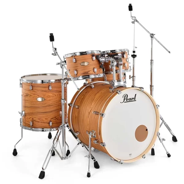 PEARL DMPA925SC876 Decade Maple Artisan Satin Caramel Veil 5 Parça (22B/10T/12T/16F/14S) Aksamlı Akustik Davul Seti