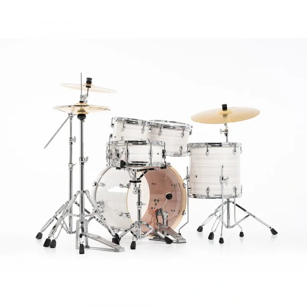 PEARL EXX705NBR/C777 Export EXX Slipstream White 5 Parça (20B/10T/12T/14F/14S) HWP-834 Aksam Setli ve Sabian SBR Zil Setli Akustik Davul Seti