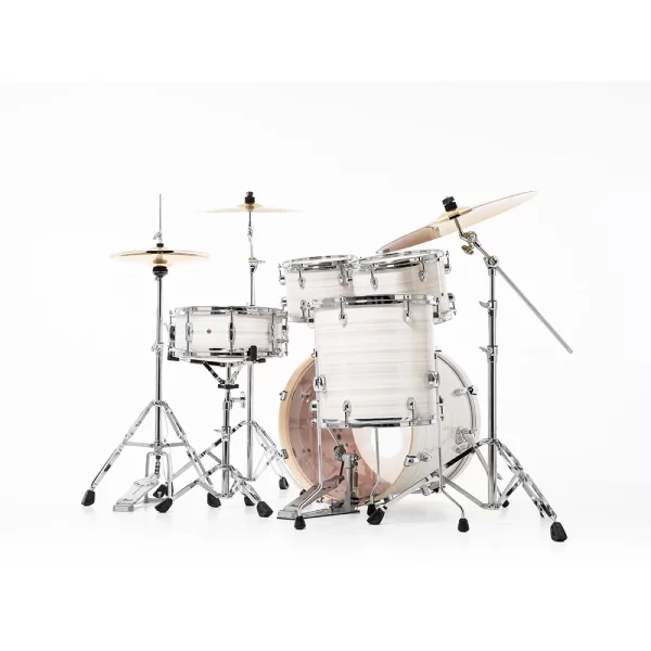 PEARL EXX705NBR/C777 Export EXX Slipstream White 5 Parça (20B/10T/12T/14F/14S) HWP-834 Aksam Setli ve Sabian SBR Zil Setli Akustik Davul Seti