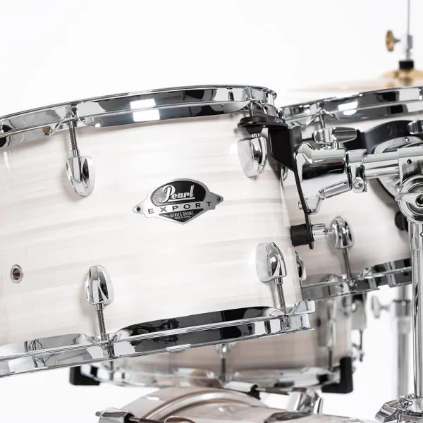 PEARL EXX705NBR/C777 Export EXX Slipstream White 5 Parça (20B/10T/12T/14F/14S) HWP-834 Aksam Setli ve Sabian SBR Zil Setli Akustik Davul Seti