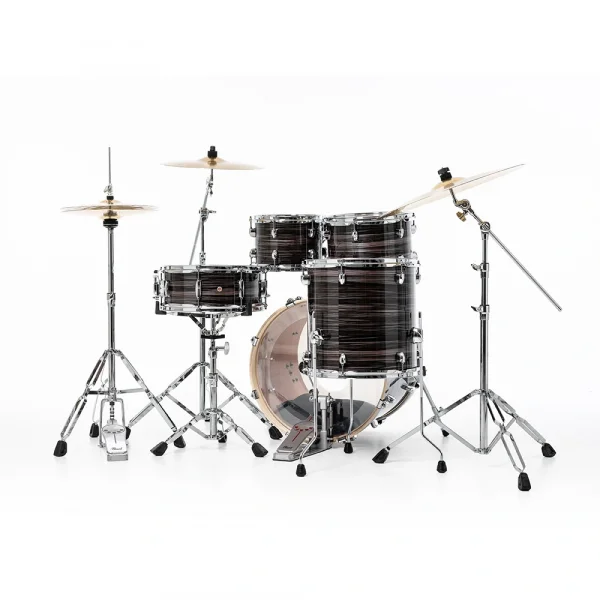 PEARL EXX705NBR/C779 Export EXX Metallic Amethyst Twist 5 Parça (20B/10T/12T/14F/14S) HWP-834 Aksam Setli ve Sabian SBR Zil Setli Akustik Davul Seti