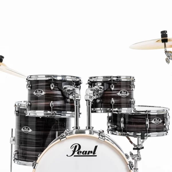 PEARL EXX705NBR/C779 Export EXX Metallic Amethyst Twist 5 Parça (20B/10T/12T/14F/14S) HWP-834 Aksam Setli ve Sabian SBR Zil Setli Akustik Davul Seti