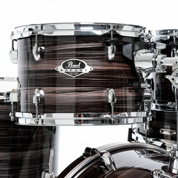 PEARL EXX705NBR/C779 Export EXX Metallic Amethyst Twist 5 Parça (20B/10T/12T/14F/14S) HWP-834 Aksam Setli ve Sabian SBR Zil Setli Akustik Davul Seti