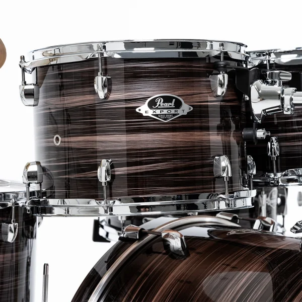 PEARL EXX725SBR/C779 Export EXX Metallic Amethyst Twist 5 Parça (22B/10T/12T/16F/14S) HWP-834 Aksam Setli ve Sabian SBR Zil Setli Akustik Davul Seti