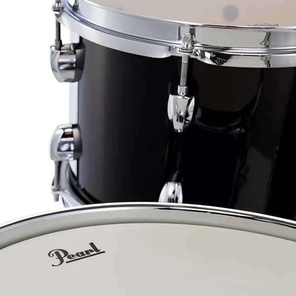 PEARL MDT764P/C701 Midtown Serisi Black Gold Sparkle 4 Parça (16B/10T/13F/13S) Akustik Davul Seti