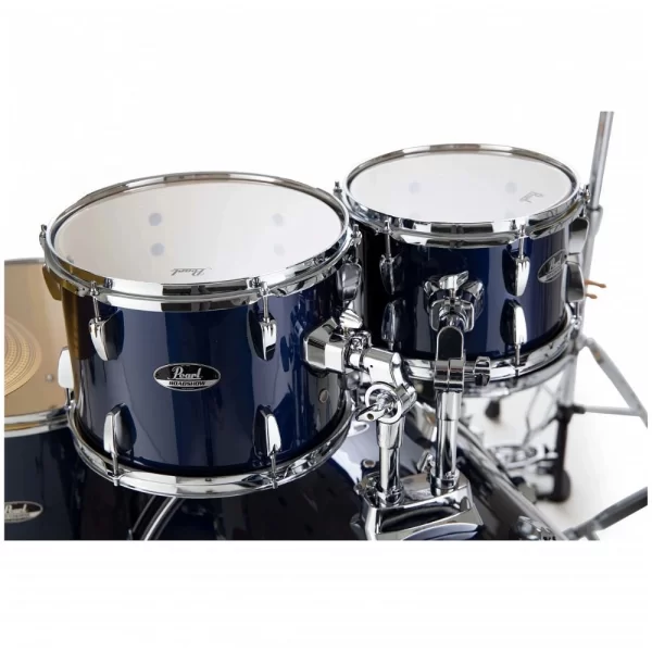 PEARL RS525SBC/C743 Roadshow Mavi Metalik 5 Parça (22B/10T/12T/16F/14S) Aksamlı ve Zilli Akustik Davul Seti