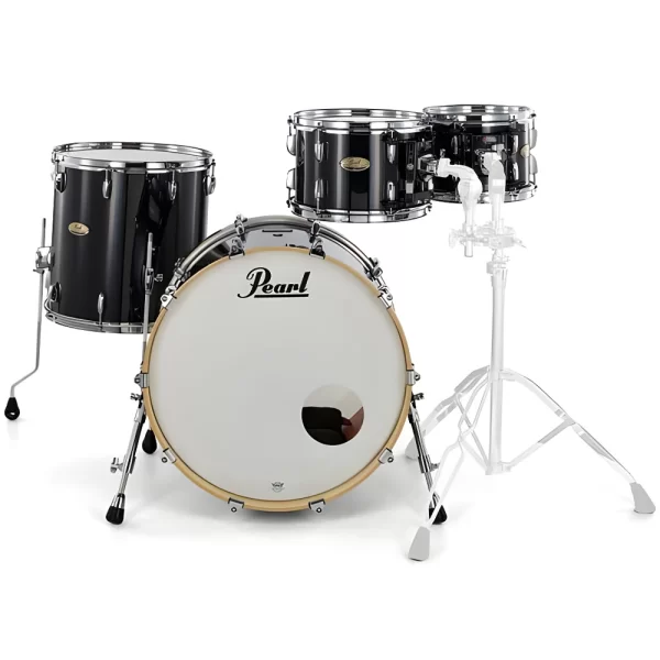 PEARL STS904XP/C103 - Session Studio Select Piano Black 4 Parça (20B/10T/12T/14F) Akustik Davul Seti