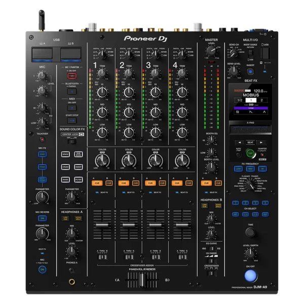 PIONEER DJ by ALPHATHETA CDJ-3000 DJ Multi Player / DJM-A9 4 Kanal Dijital DJ Mikseri Set