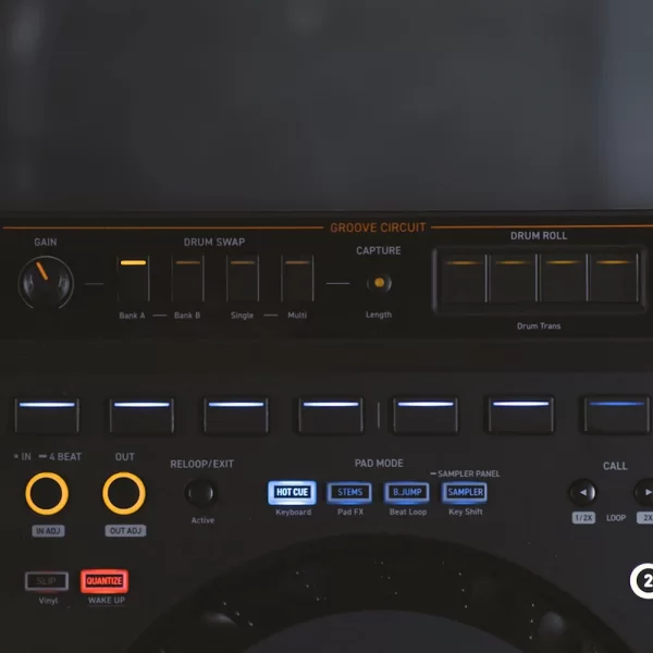 PIONEER DJ by ALPHATHETA DDJ-GRV6 4 Kanal DJ Kontrol Ünitesi