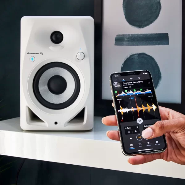 PIONEER DJ by ALPHATHETA DM-40D-BT-W Bluetooth Referans Monitörü (Beyaz) (Çift)