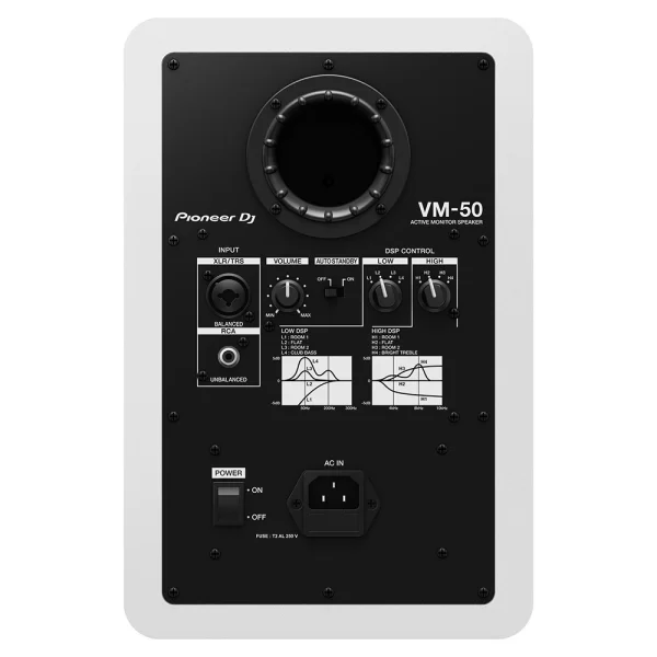 PIONEER DJ by ALPHATHETA VM-50-W 5 Referans Monitörü(Beyaz) (Tek)