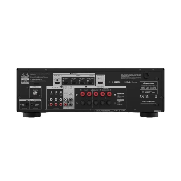 Pioneer VSX-535D 5.2 Kanal AV Receiver / Sinema Amfisi 150W/CH