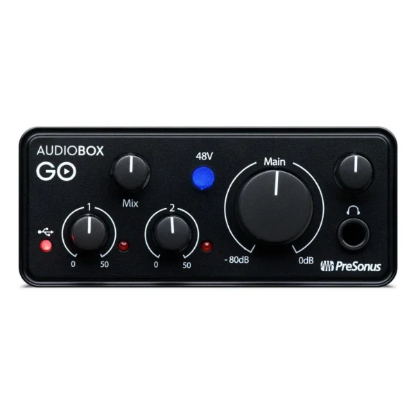 PreSonus AudioBox GO Ultra kompakt, 2x2 mobil ses kartı