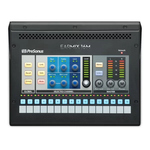 PreSonus EarMix 16M 16 Kanal AWB Bağlantılı, Kişisel Monitor Mikser