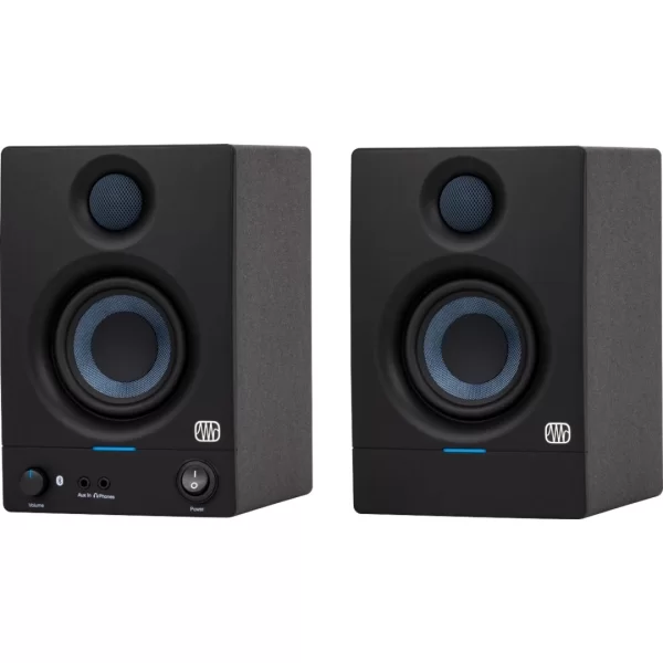 PreSonus Eris 3.5 BT MK II Yeni Nesil, Bluetooth 5.0 Bağlantılı 3.5 2-Yollu aktif stüdyo monitor (Çift)