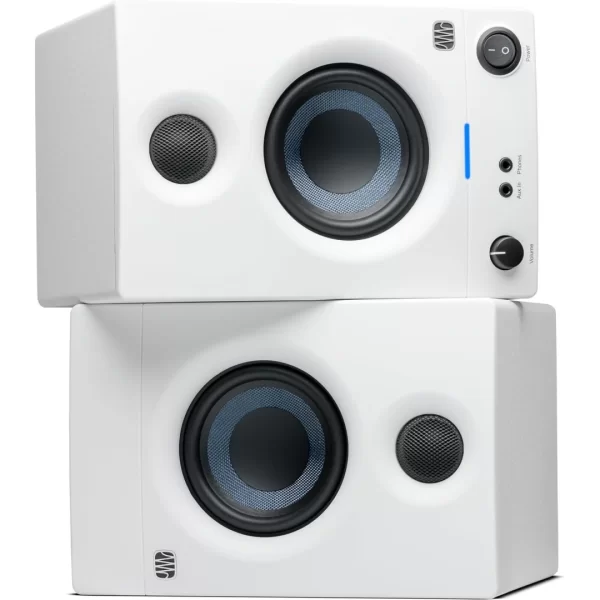 PreSonus Eris 3.5 MK II (Beyaz) 3.5 2-Yollu aktif stüdyo monitor (Çift) - Sınırlı sayıda özel üretim.