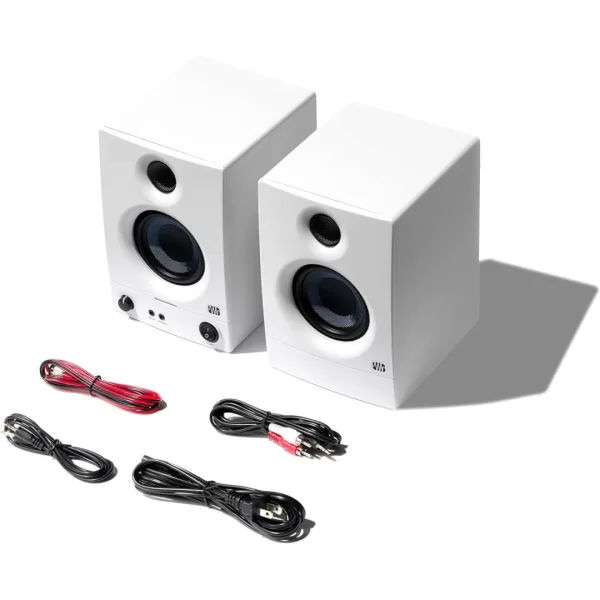 PreSonus Eris 3.5 MK II (Beyaz) 3.5 2-Yollu aktif stüdyo monitor (Çift) - Sınırlı sayıda özel üretim.