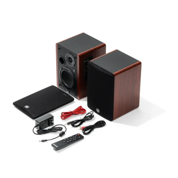 PreSonus Eris Accent BT Yeni Nesil, Bluetooth destekli, Bookshelf monitor - 4" Aktif, ahşap panelli (Çift)
