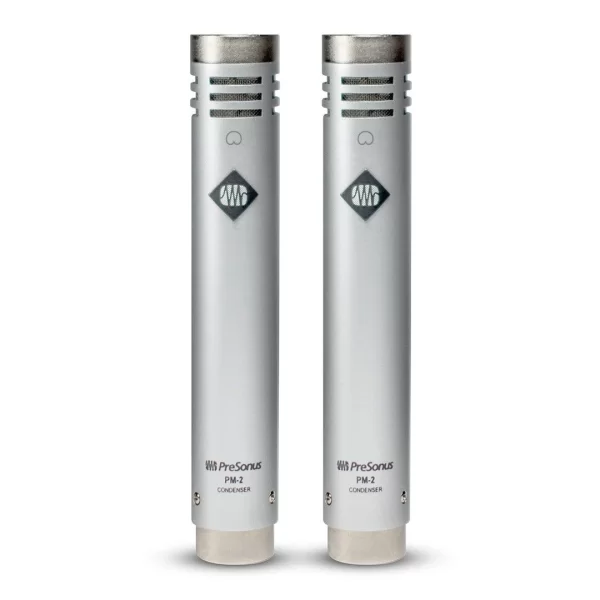 PreSonus PM-2 Profesyonel Küçük Diyafram Cardioid Condenser Stüdyo Mikrofon çifti