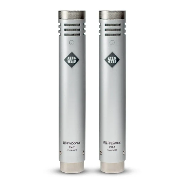 PreSonus PM-2 Profesyonel Küçük Diyafram Cardioid Condenser Stüdyo Mikrofon çifti
