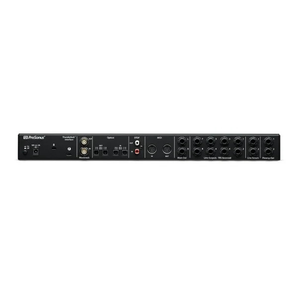 PreSonus Quantum 2626 Yeni nesil, 8 Preamp, Thunderbolt 3, 26 giriş/çıkış, Multi-platform profesyonel ses kartı