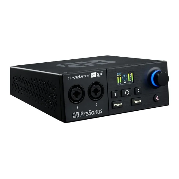 PreSonus Revelator io24 Yeni nesil 2 Giriş / 4 Çıkış, Kayıt ve Streaming USB-C ses kartı