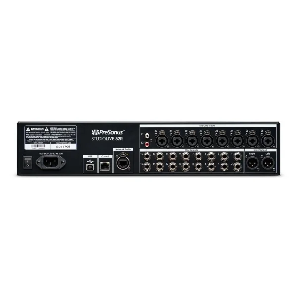 PreSonus StudioLive 32R Series III 32 kanal Rack mount Dijital mikser Series III