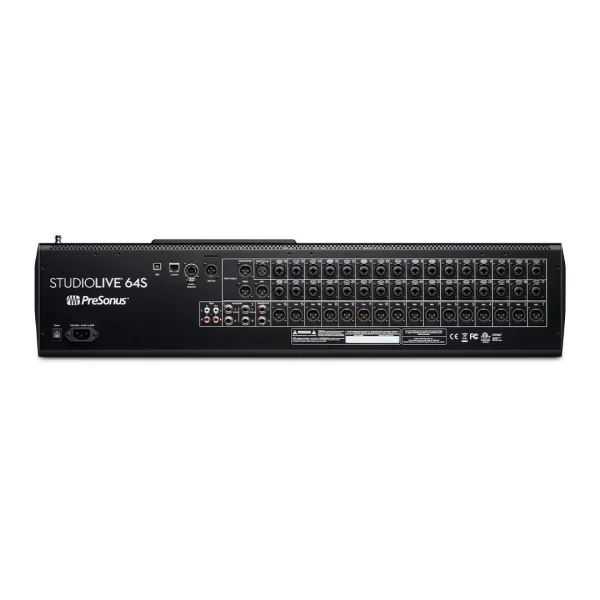 PreSonus StudioLive 64S 32 preamp, yeni nesil dijital mixer (32 Fader / 76 Miks Kanal)