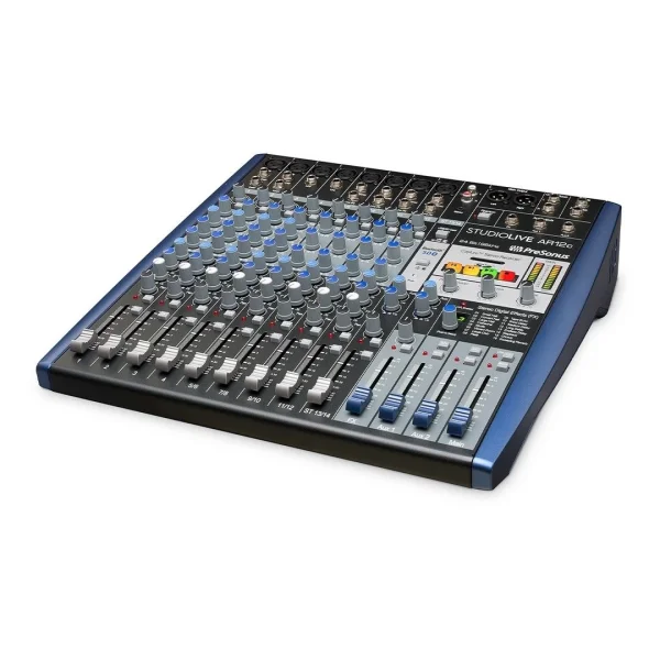 PreSonus StudioLive AR12c USB USB-C bağlantılı 12 Kanal Hibrit mixer / ses kartı / recorder