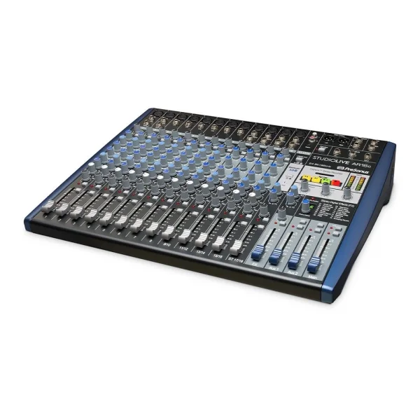PreSonus StudioLive AR16c USB USB-C bağlantılı 16-kanal Hibrit mixer / ses kartı / recorder