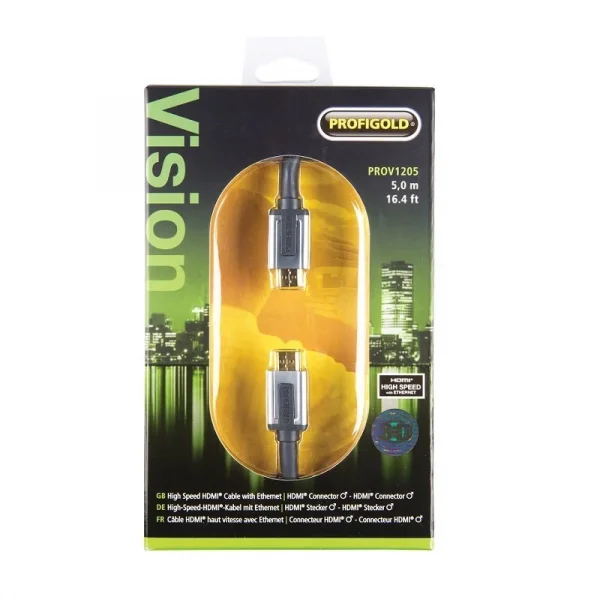 Profigold Prov1205 24K Altın Kaplama 2K/4K Hdmı Kablo, 5-metre